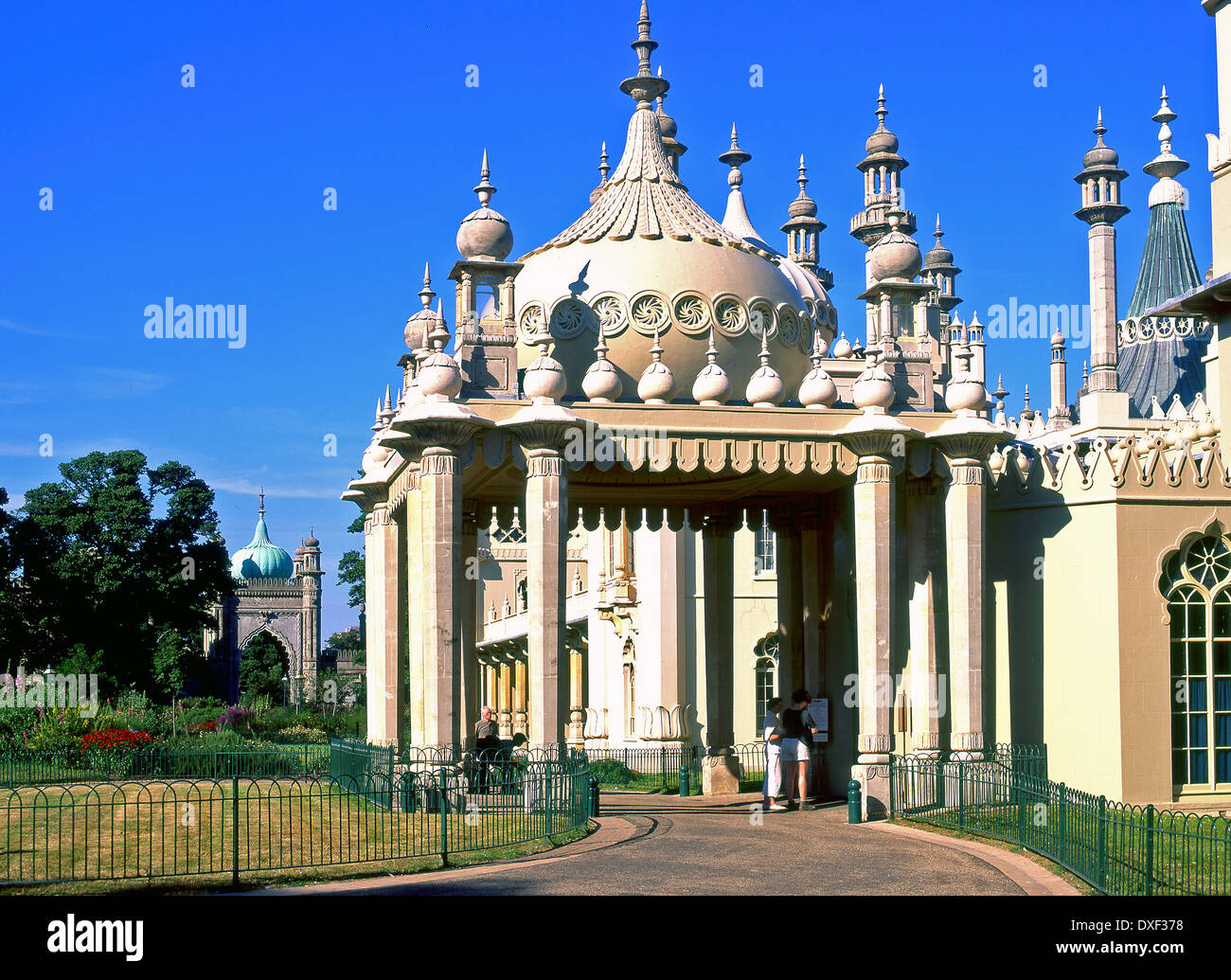 Der royal Pavilion in Brighton Sussex England gelegen. Stockfoto