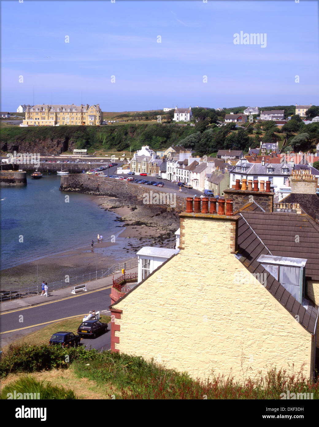 Portpatrck Hafen, Dumfries & Galloway, S/W-Schottland. Stockfoto