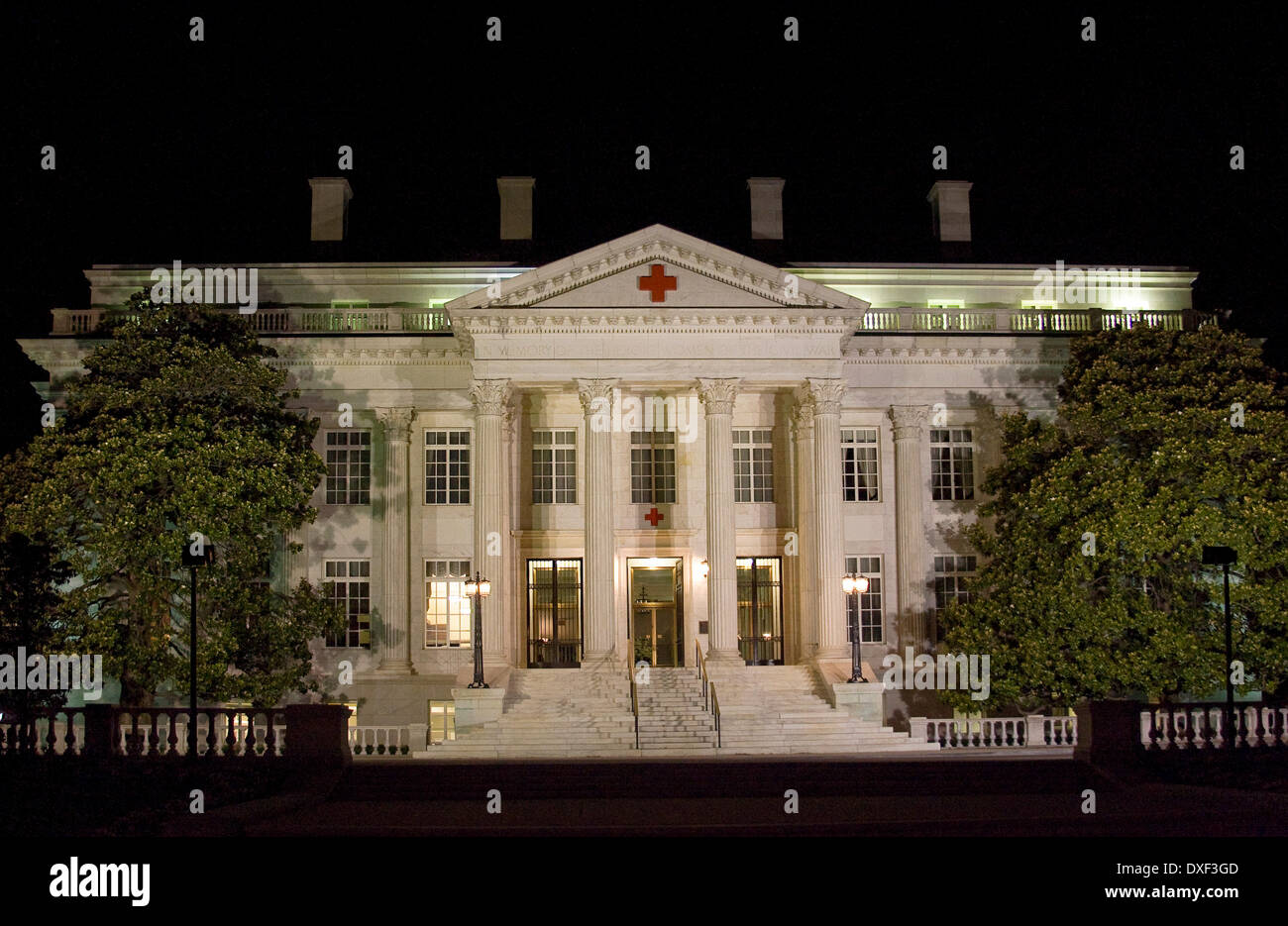 Amerikanische Rote Kreuz Gebäude, Washington DC USA Stockfoto