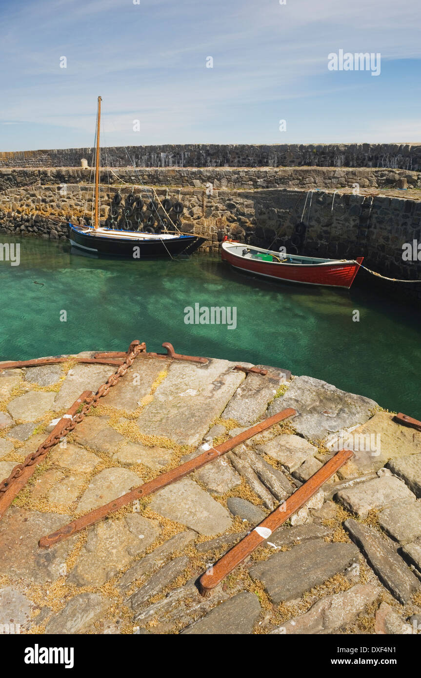 Hafen von Portsoy, Banffshire, Aberdeenshire, Schottland. Stockfoto