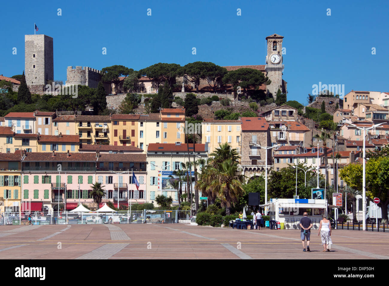 Altstadt Cannes an der französischen Riviera in der Region Côte d ' Azur im Süden Frankreichs. Stockfoto