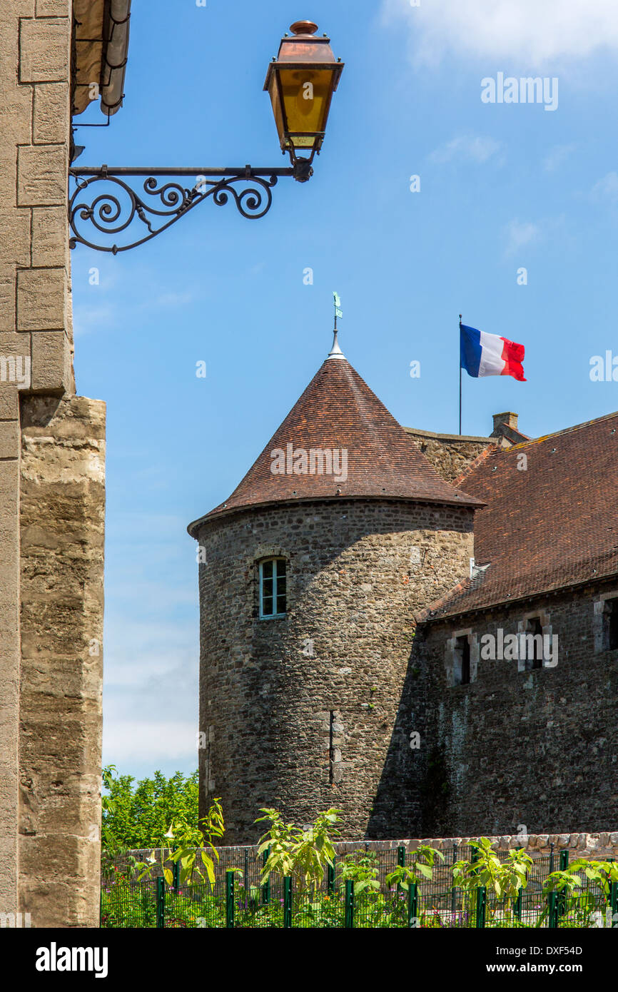 Chateau Boulogne in Boulogne-sur-Mer in der Region Nord Pas-de-Calais, Frankreich. Stockfoto