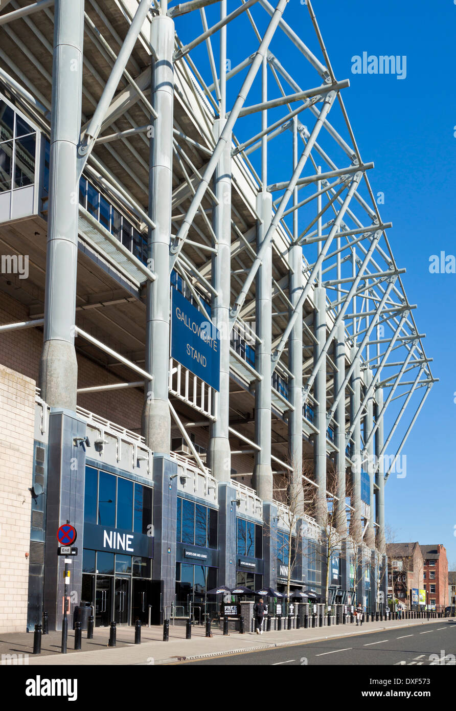 St James Park Fussball Stadion Heimat Von Newcastle United Football Club Newcastle Upon Tyne Tyneside England Gb Uk Eu Europa Stockfotografie Alamy