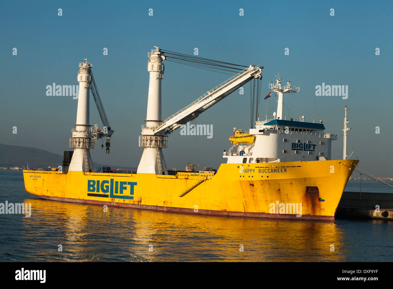 Der Hafen von Algeciras in Andalusien, Spanien. Stockfoto