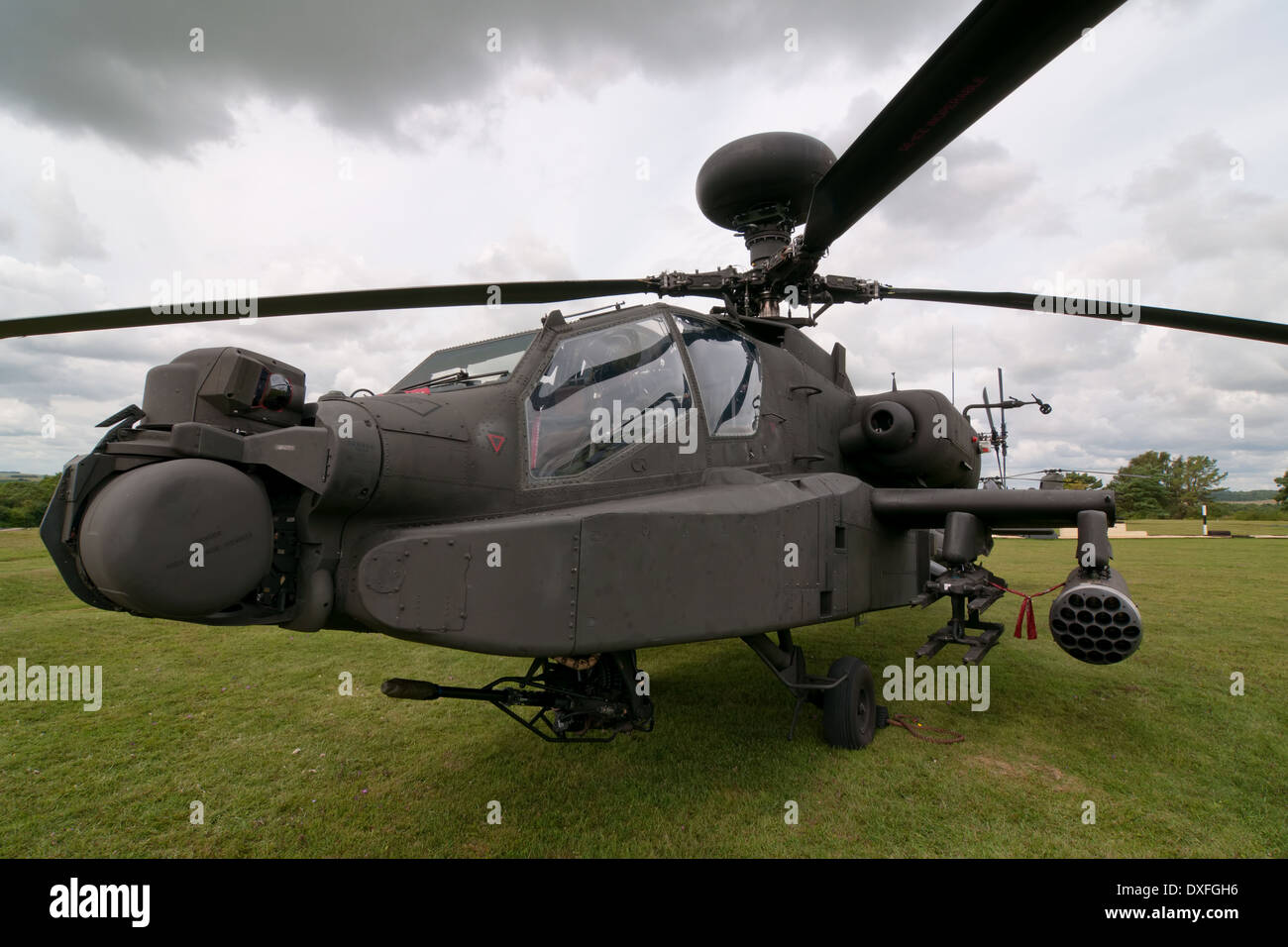Army Air Corps AgustaWestland Apache-Hubschrauber Stockfoto