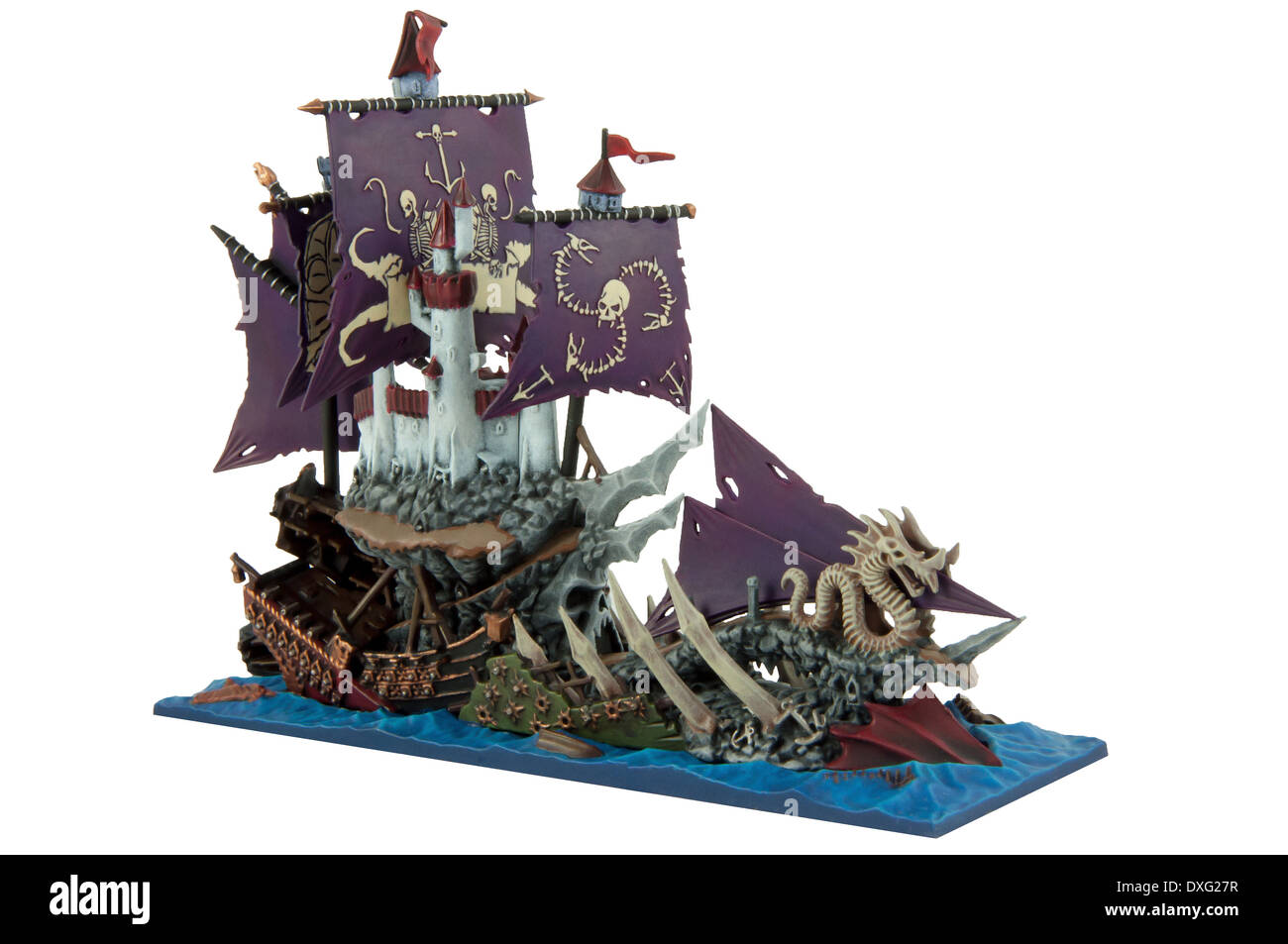 Games Workshop Miniatur für Dreadfleet Limited Edition Spiel Stockfoto