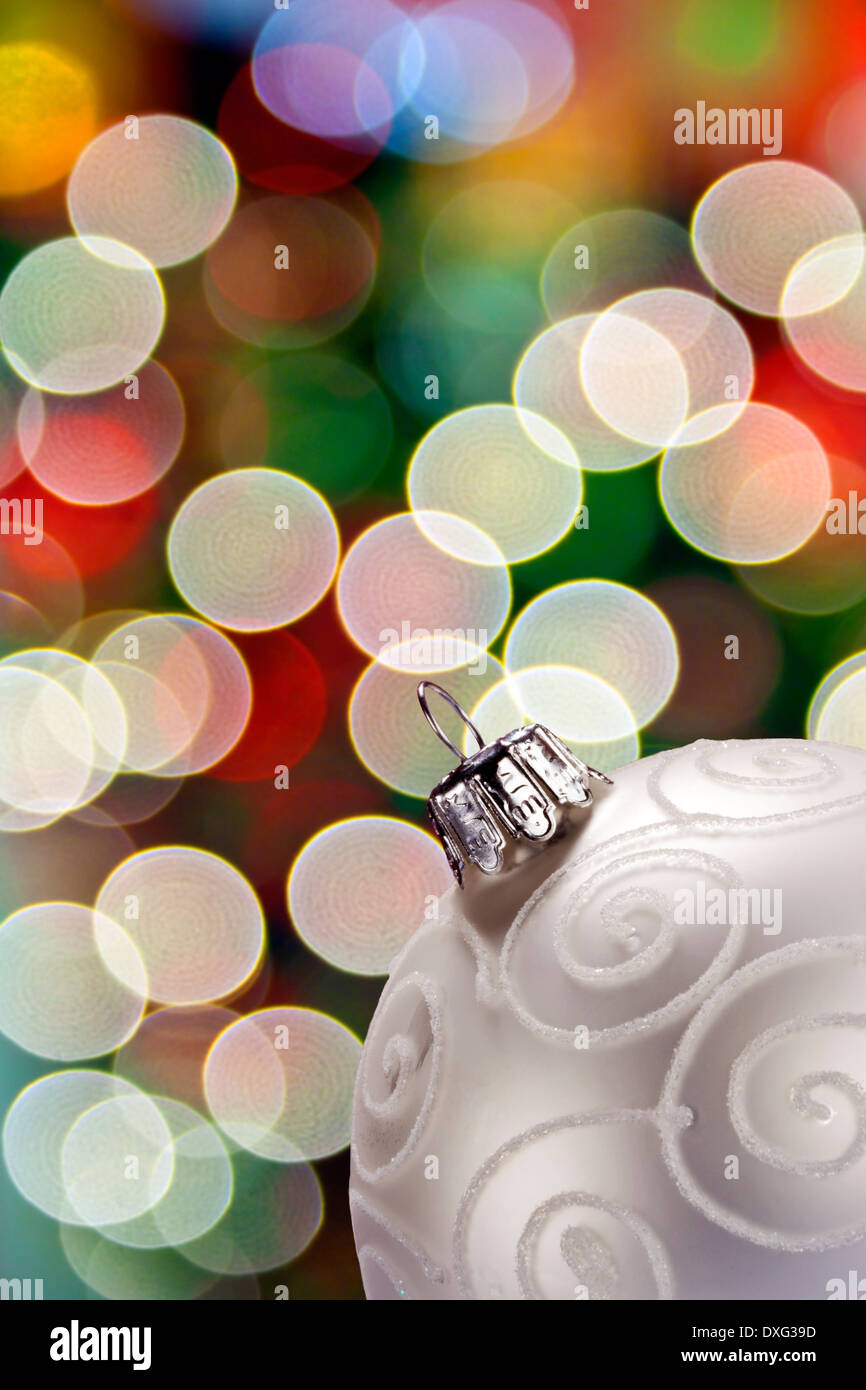 Bunte Lichter - out of Focus Highlights Stockfoto