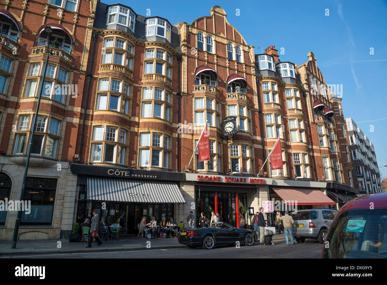 Sloane Square Hotel, Chelsea, London, UK Stockfoto