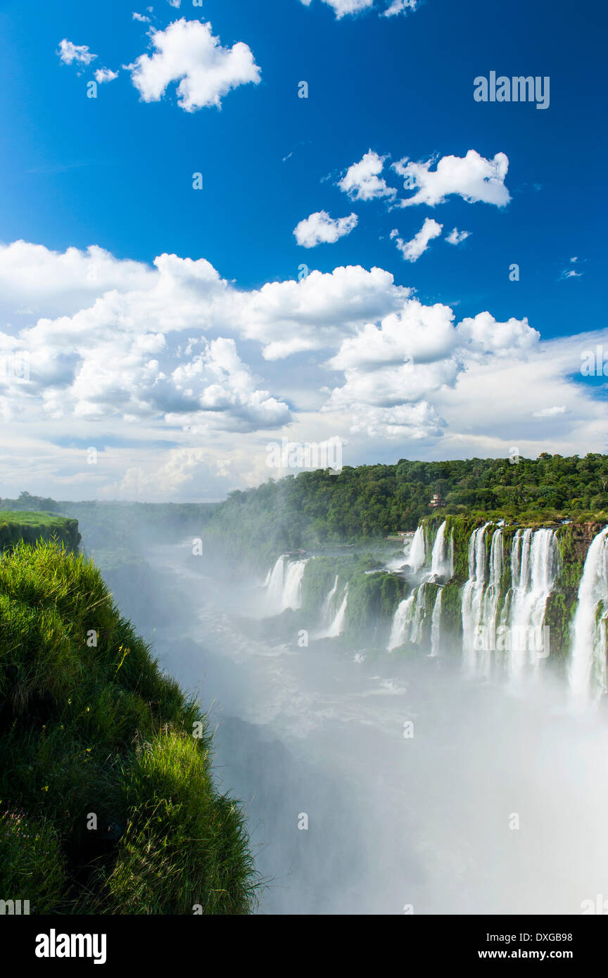 Iguazú Wasserfälle, Iguazú Nationalpark, UNESCO World Heritage Site, Argentinien Stockfoto