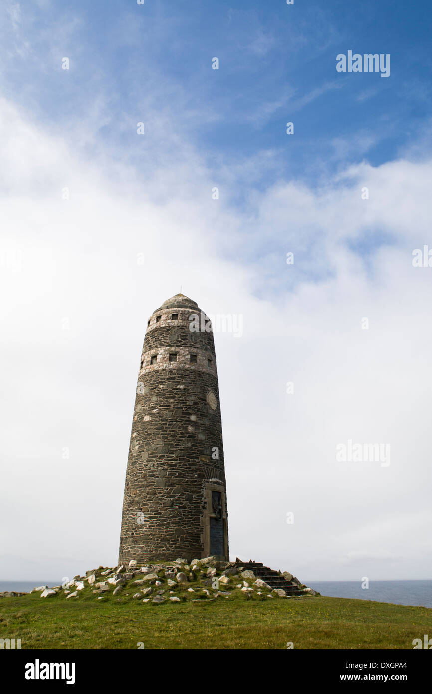 American Monument am Mull of Oa, Isle of Islay, Inneren Hebriden, Schottland Stockfoto