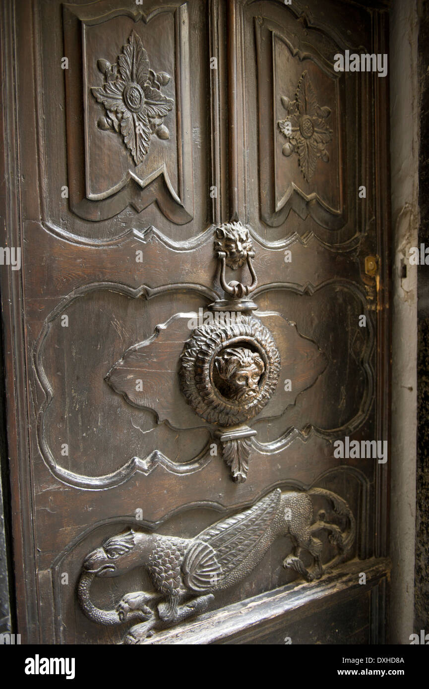 Europa, Italien, Ligurien, Dolceacqua Stockfoto