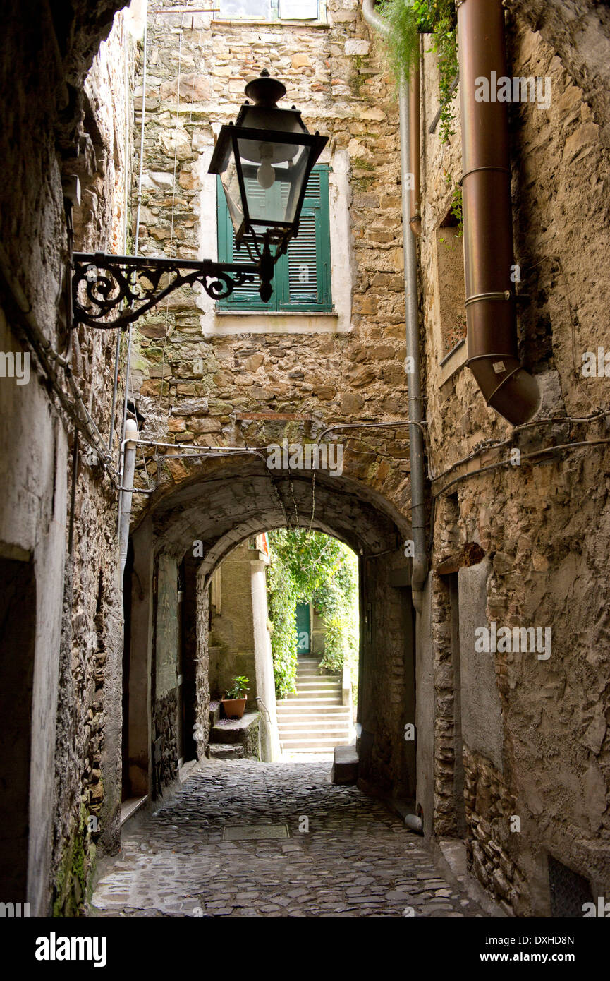 Europa, Italien, Ligurien, Dolceacqua Stockfoto