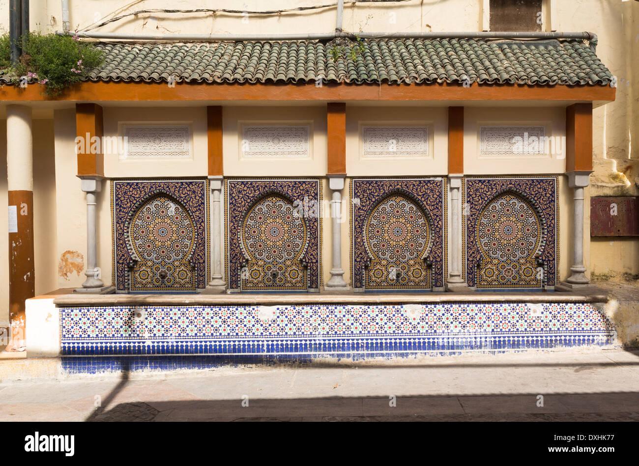 Vier Brunnen in Medina von Rabat, Marokko Stockfoto