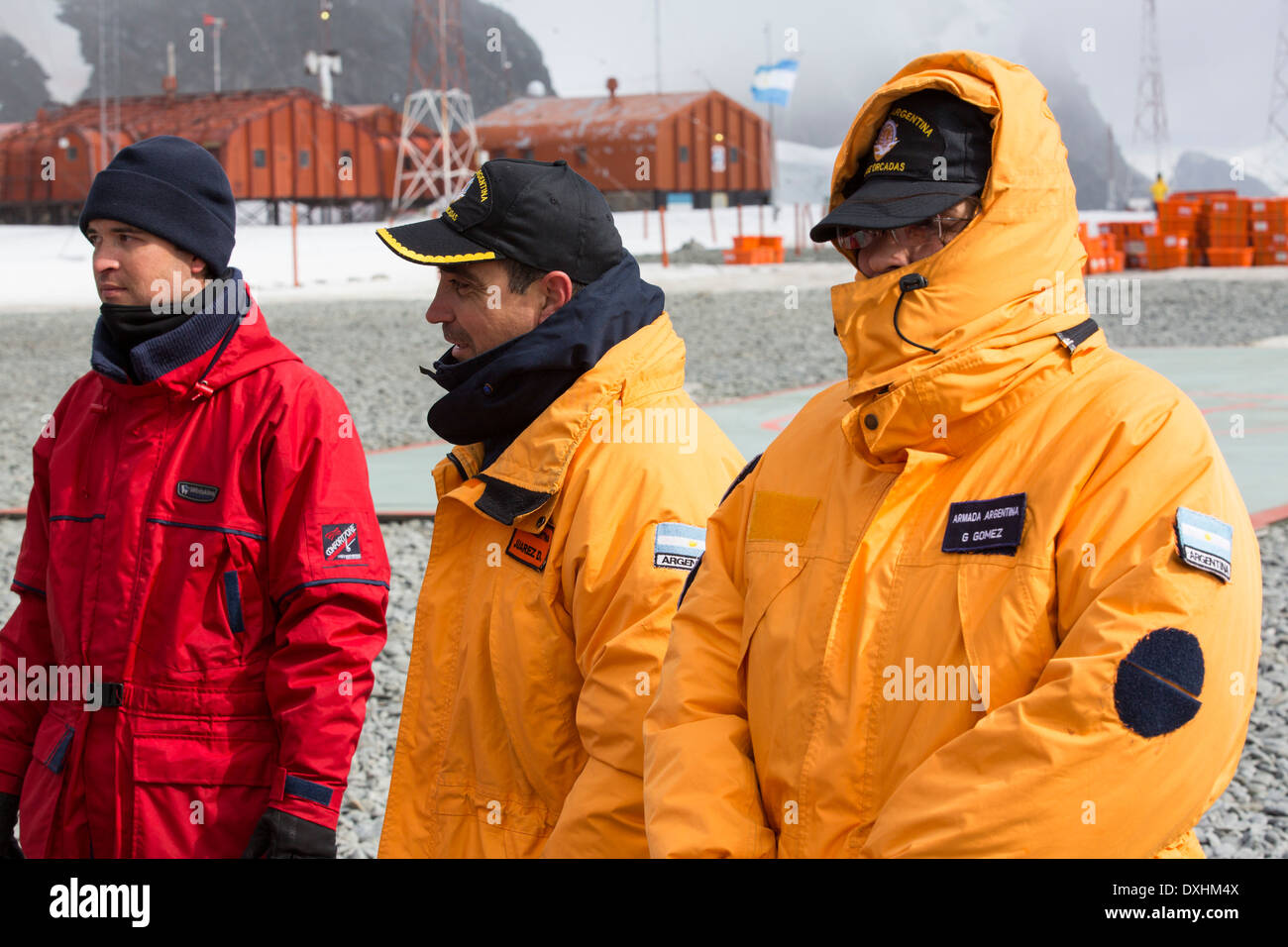 Wissenschaftler an der Base Orcadas ist eine argentinische