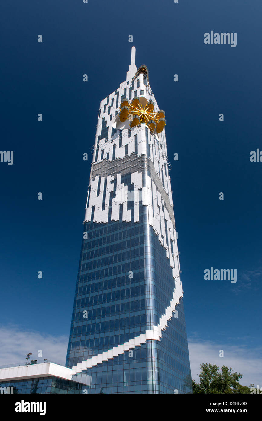 Technische Universität-Turm Batumi Georgien Stockfoto