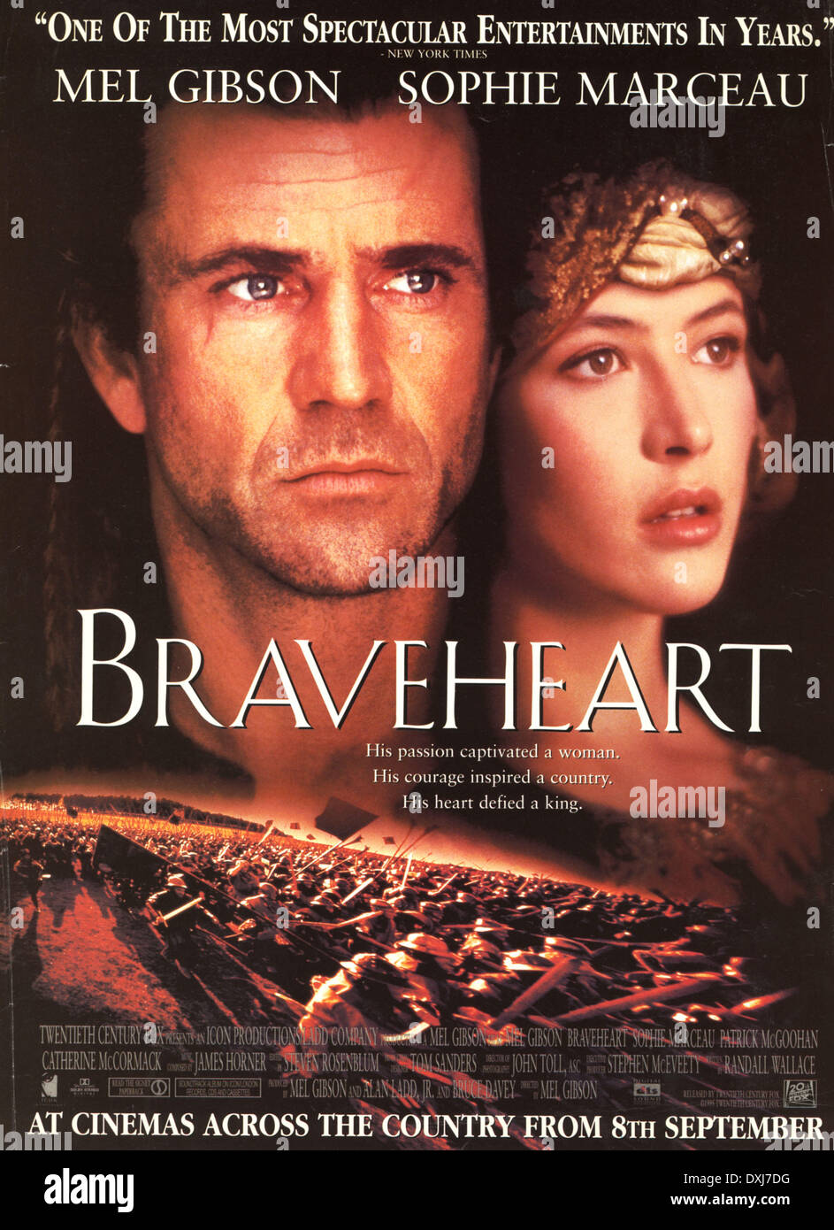 BRAVEHEART Stockfoto