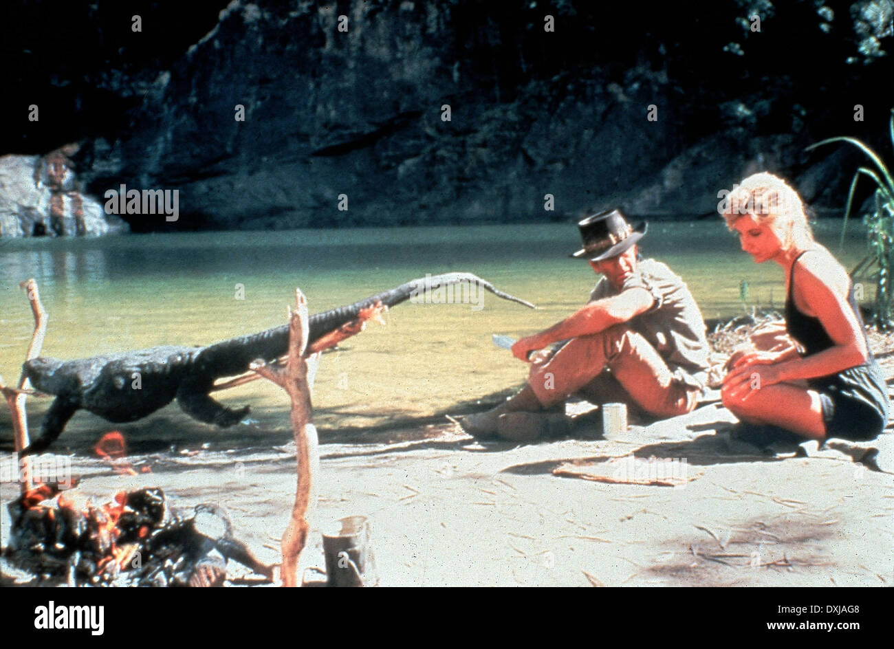 CROCODILE DUNDEE Stockfoto