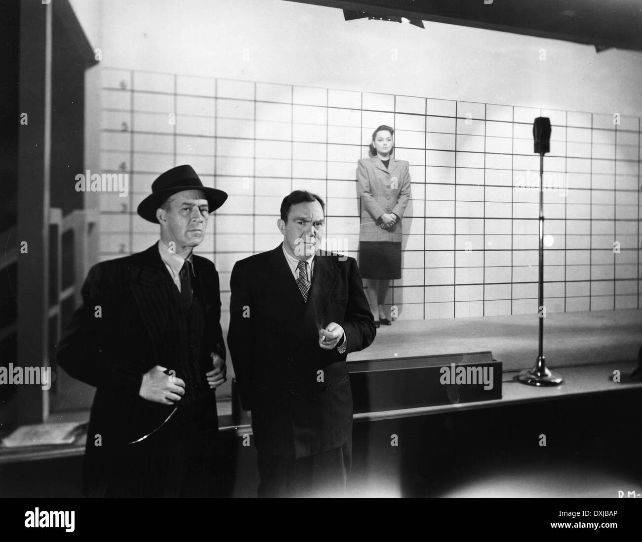 DER DUNKLE SPIEGEL Stockfoto