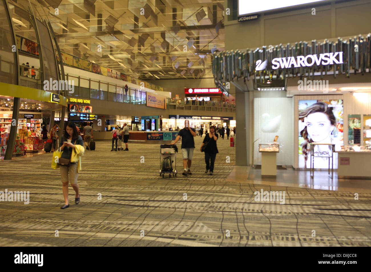 Singapore Changi Airport Stockfoto
