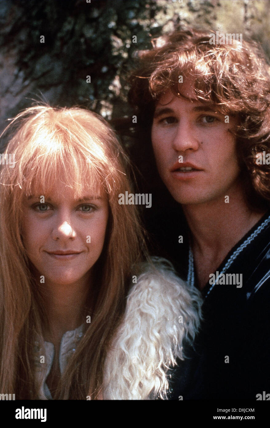 Meg Ryan Val Kilmer Doors Stockfotos Meg Ryan Val Kilmer