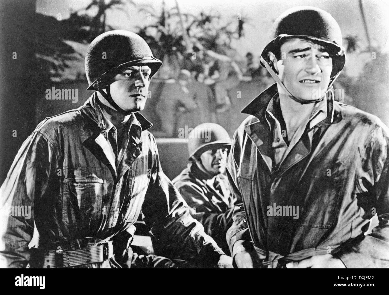 DIE FIGHTING SEABEES (US1944)-DENNIS O' KEEFE, JOHN WAYNE Stockfoto