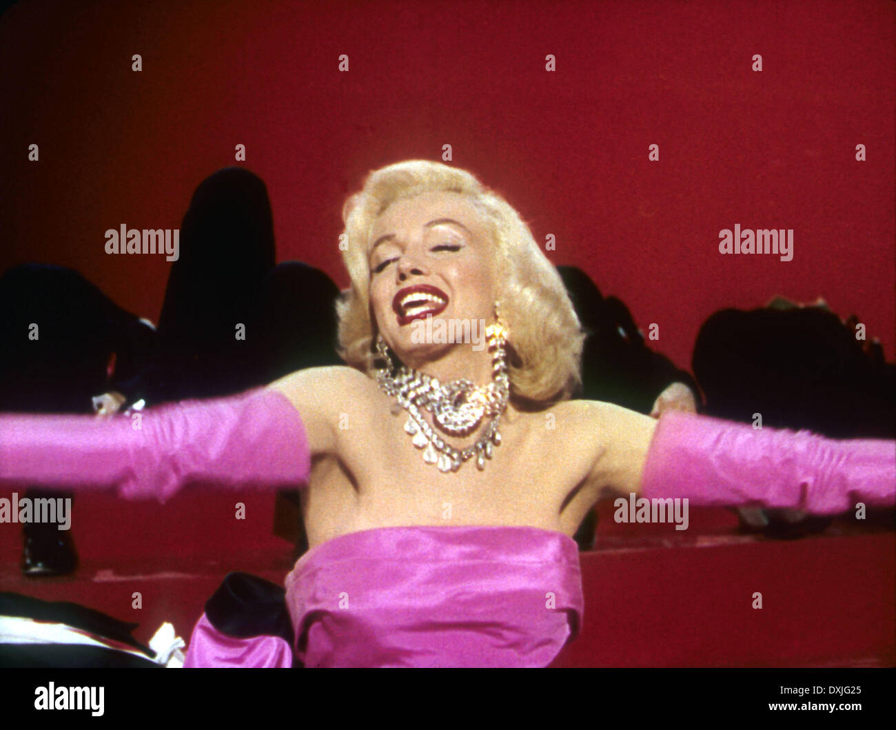 BLONDINEN BEVORZUGT Stockfoto