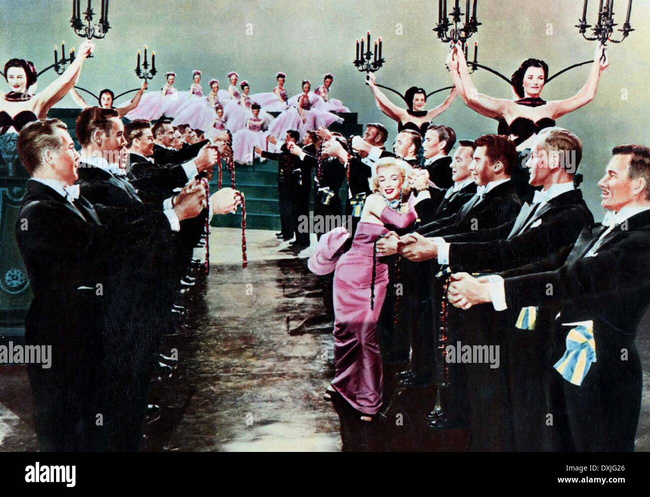 BLONDINEN BEVORZUGT Stockfoto