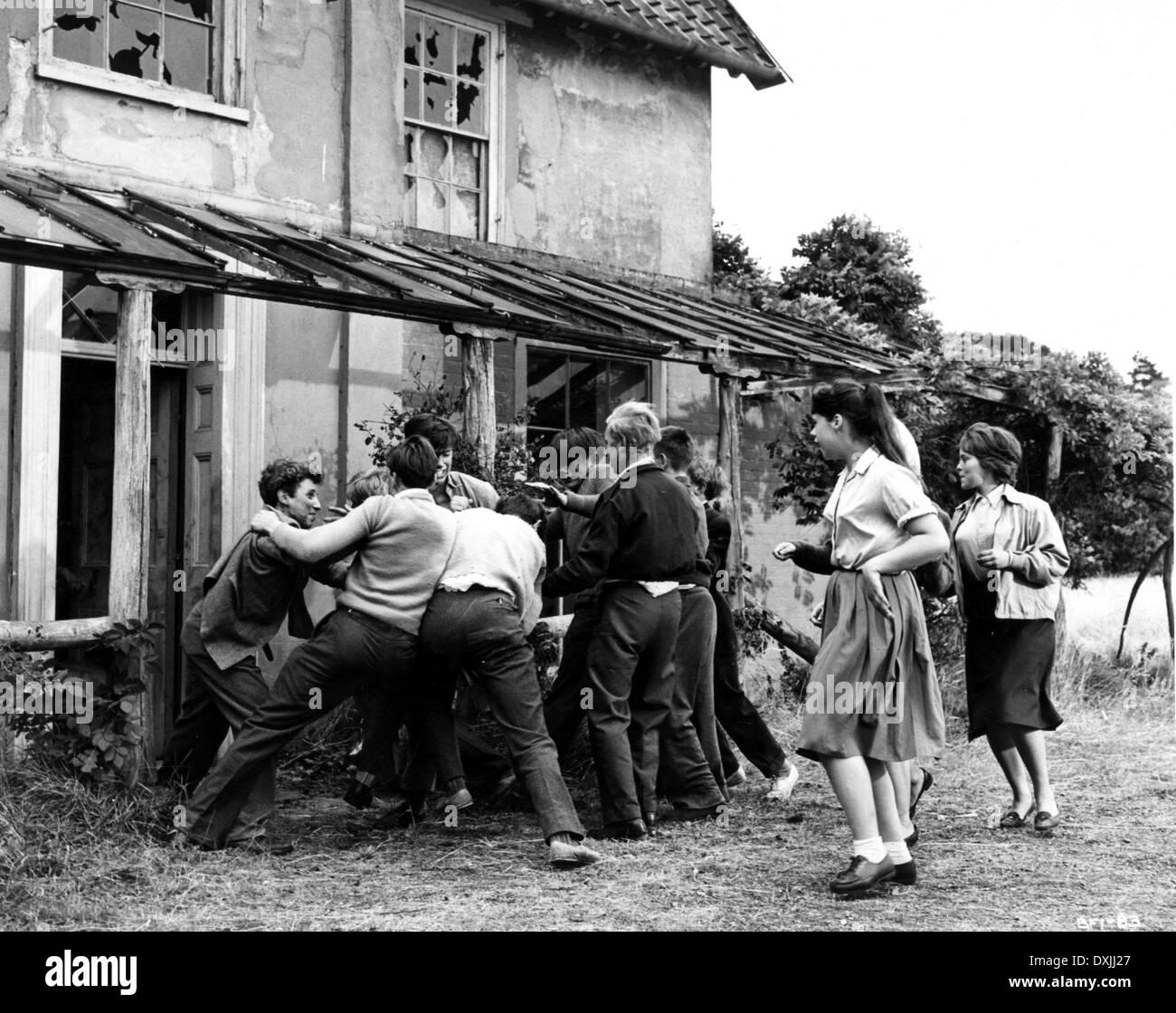 LA GUERRE DES BOUTONS Stockfoto