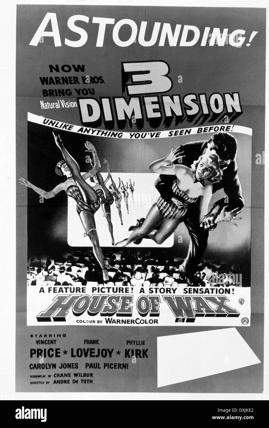 Haus des Wachses Stockfoto