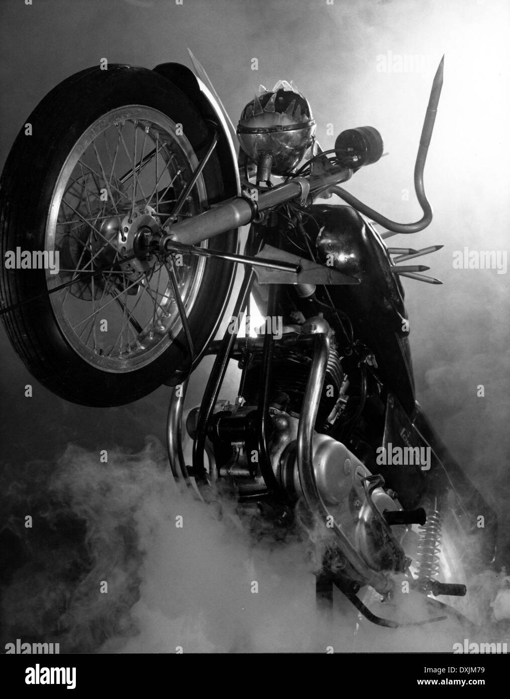 ICH KAUFTE EIN VAMPIR-MOTORRAD (BR1990)-MOTORRAD: NORTON CO Stockfoto