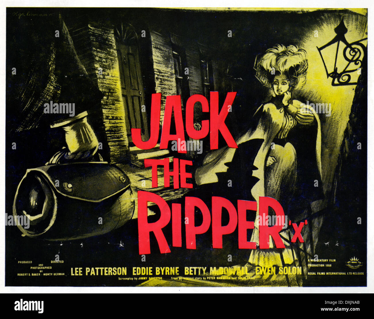 JACK THE RIPPER (BRITISCHE 1959) UNTER DER REGIE VON ROBERT S BAKER Stockfoto