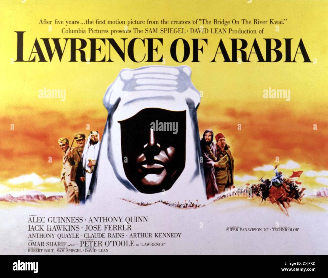 Poster Cinéma Lawrence D'Arabie 50x70 Cm Haute Qualité - Reproduction D'affiche Originale