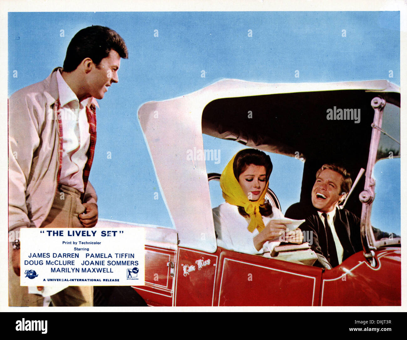 DIE LEBHAFTE REIHE Stockfoto