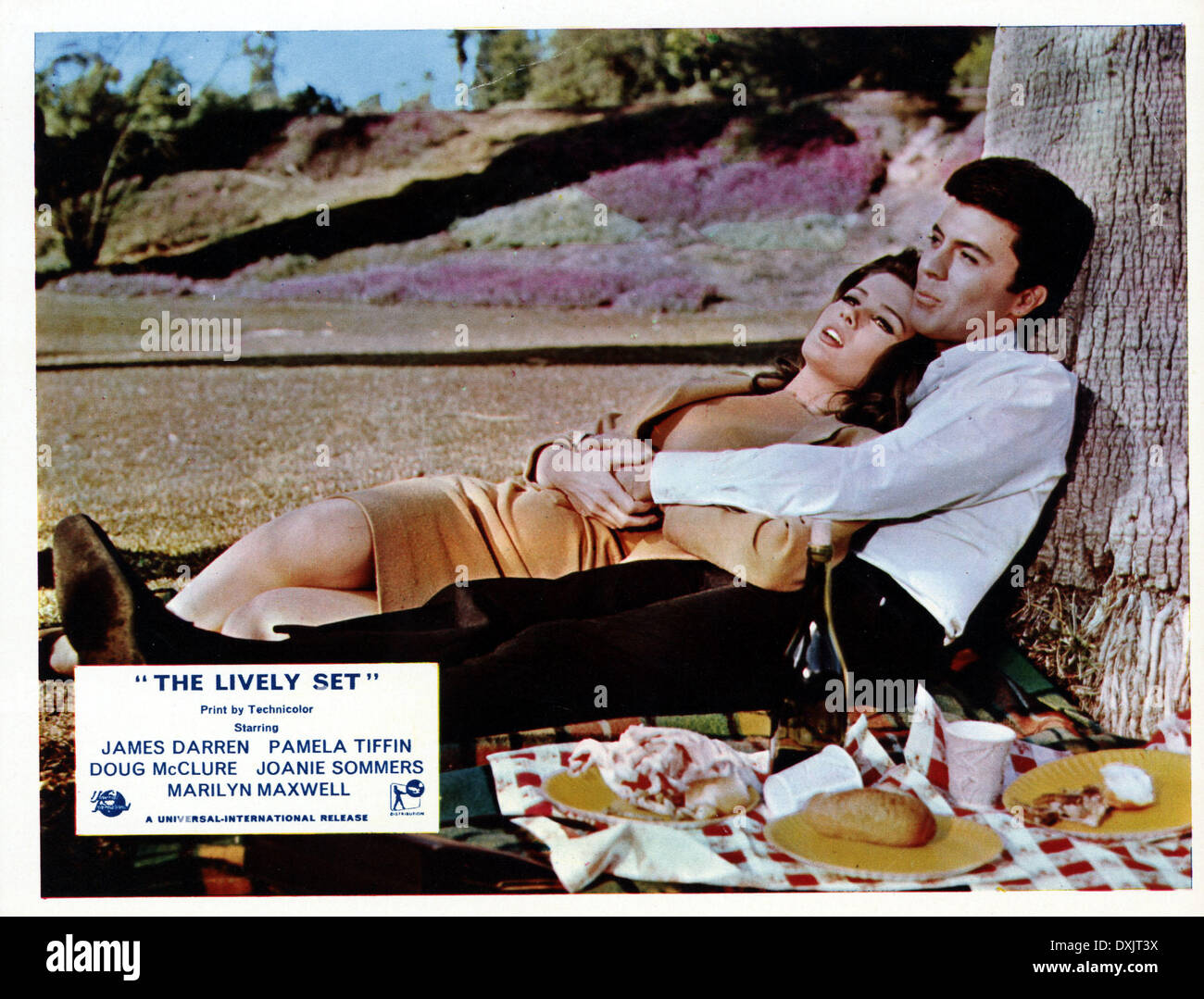 DIE LEBHAFTE REIHE Stockfoto