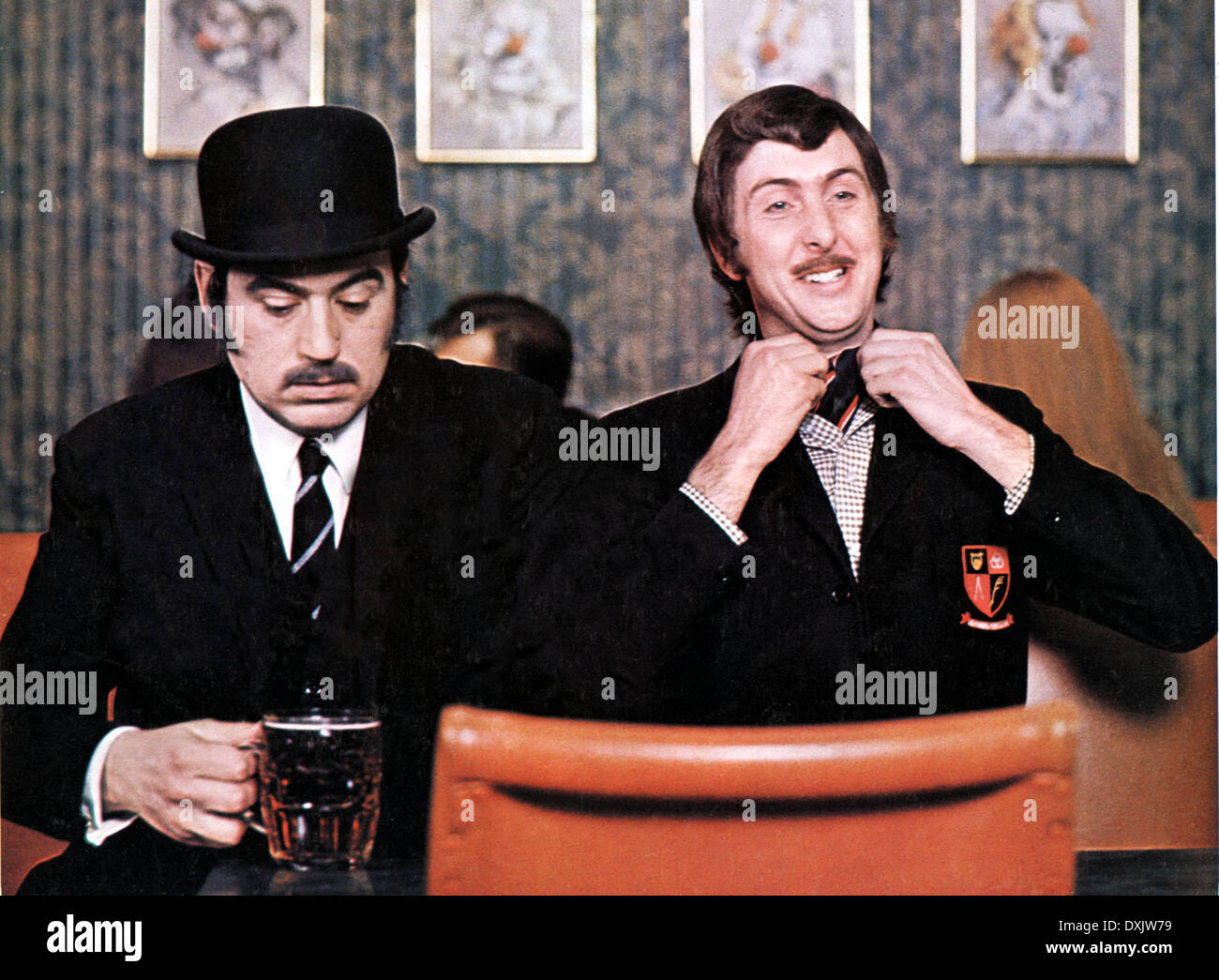 Monty Python und nun zu etwas völlig anderem (B Stockfoto