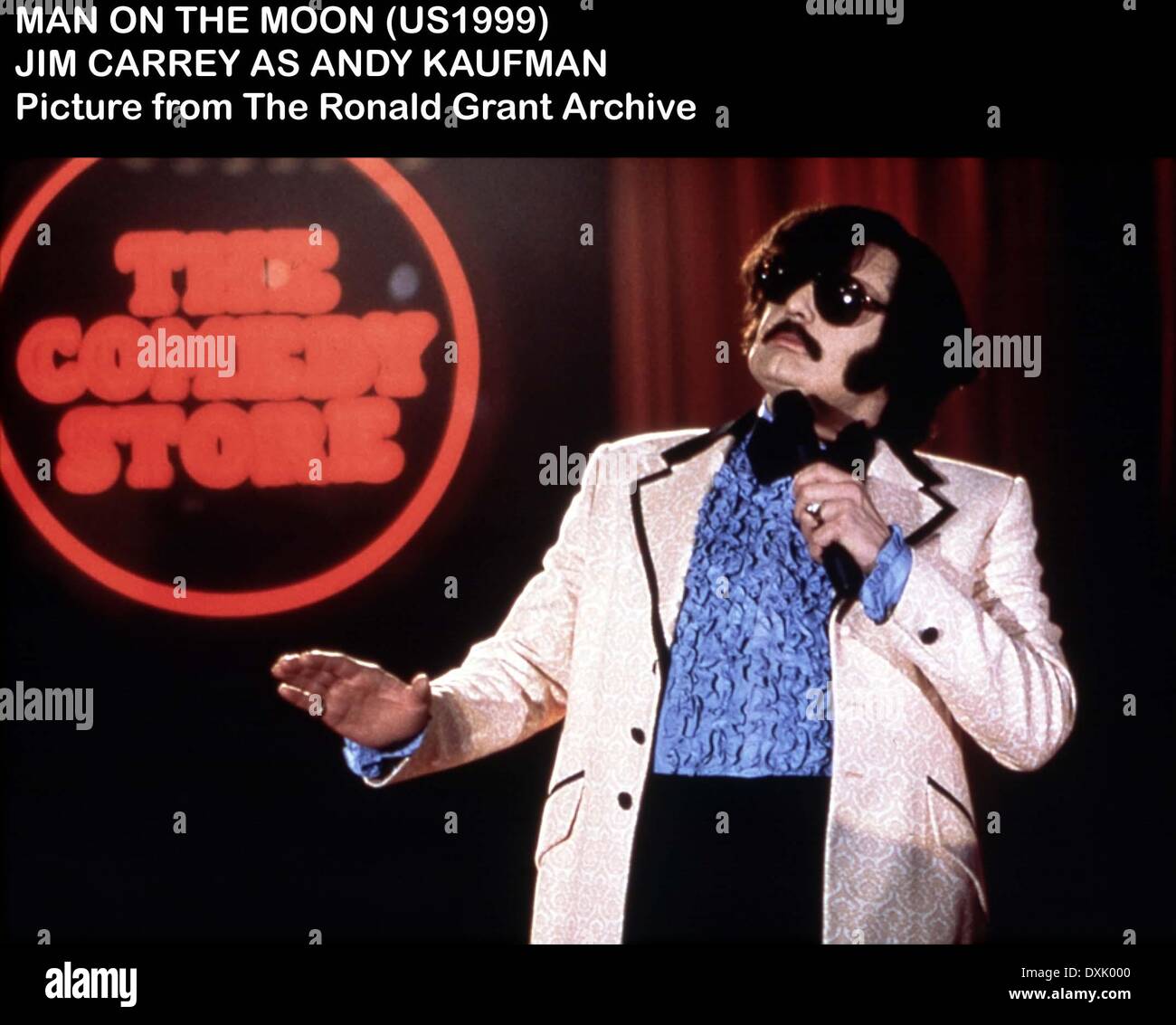 MENSCH AUF DEM MOND Stockfoto