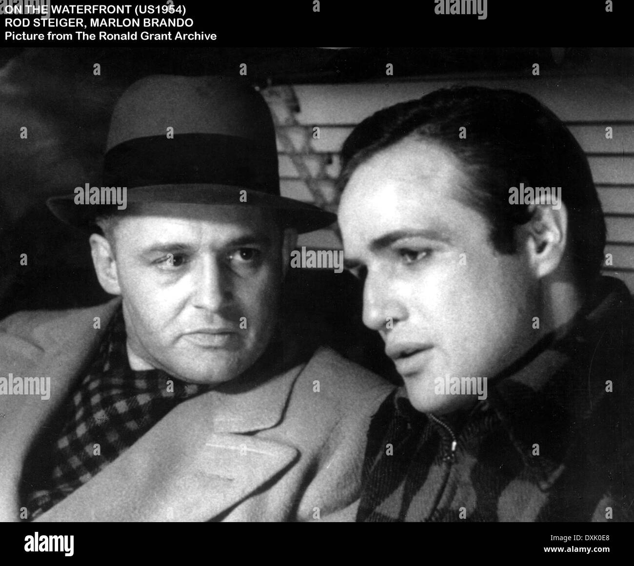 AUF DER UFERPROMENADE (US1954) ROD STEIGER ALS CHARLEY "DIE GENT Stockfoto