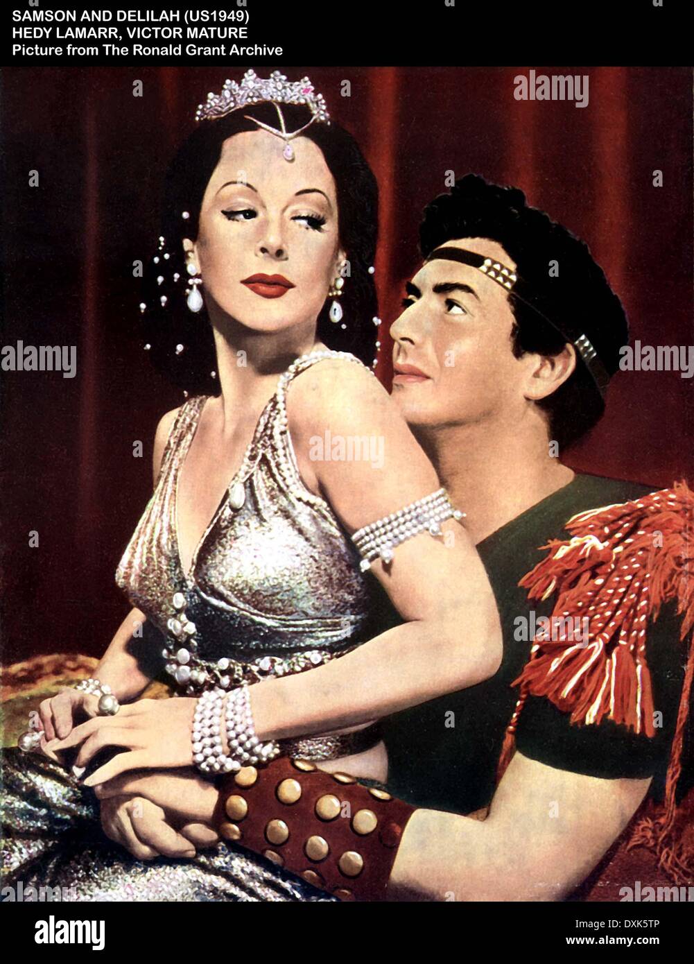 SAMSON UND DELILAH Stockfoto