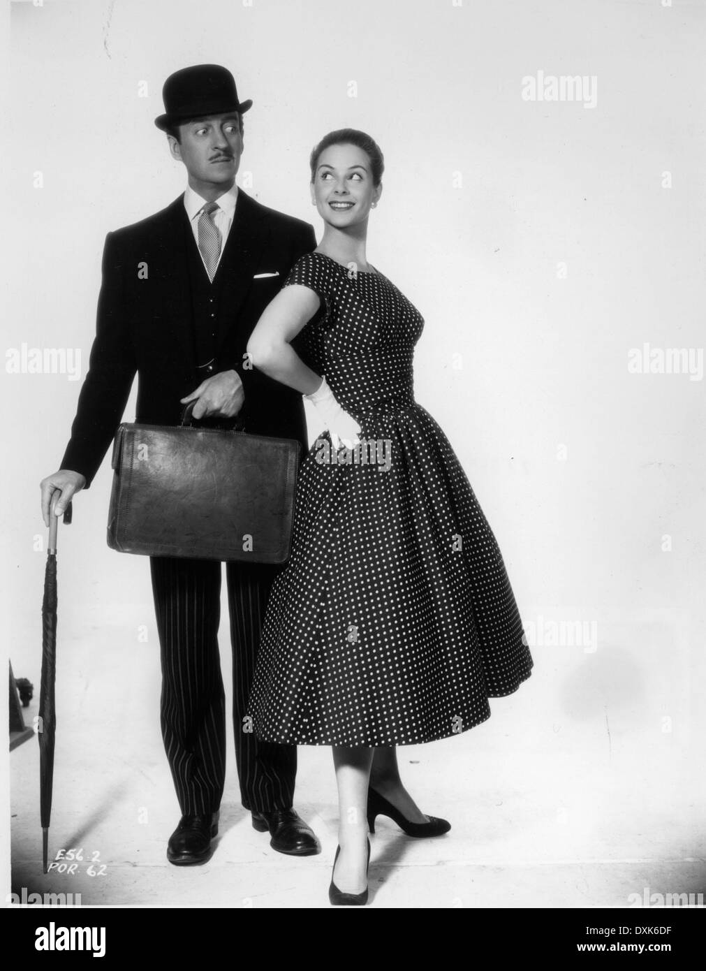 DIE SEIDENEN AFFÄRE Stockfoto