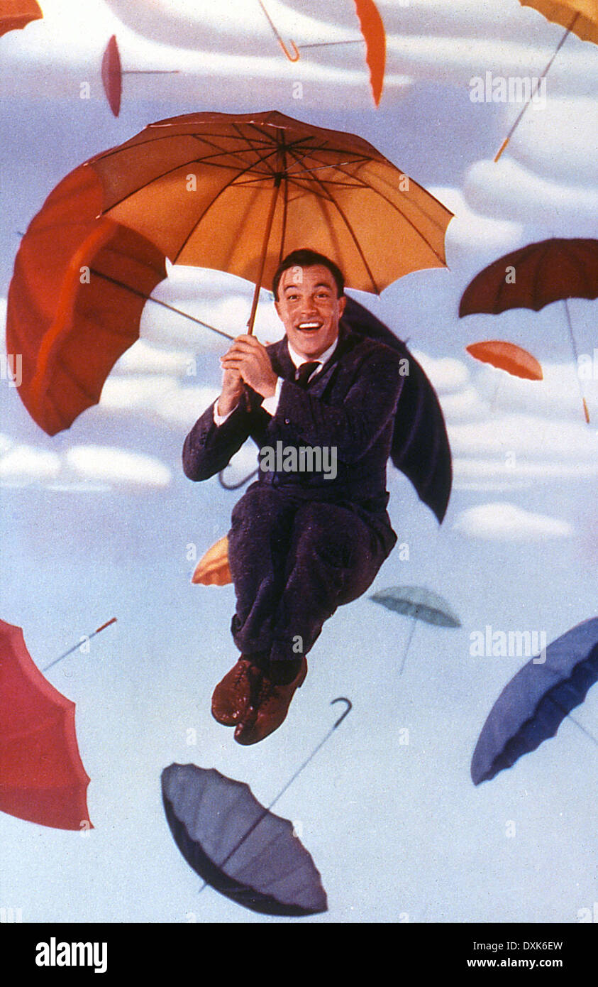 SINGIN ' IN THE RAIN Stockfoto