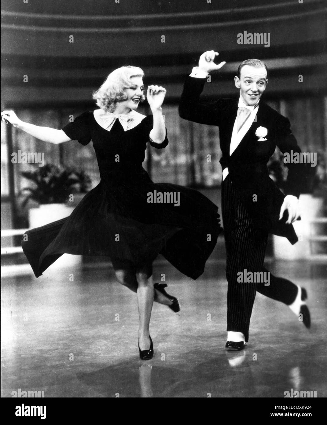 Swing Time Us1936 Ginger Rogers Und Fred Astaire Stockfoto