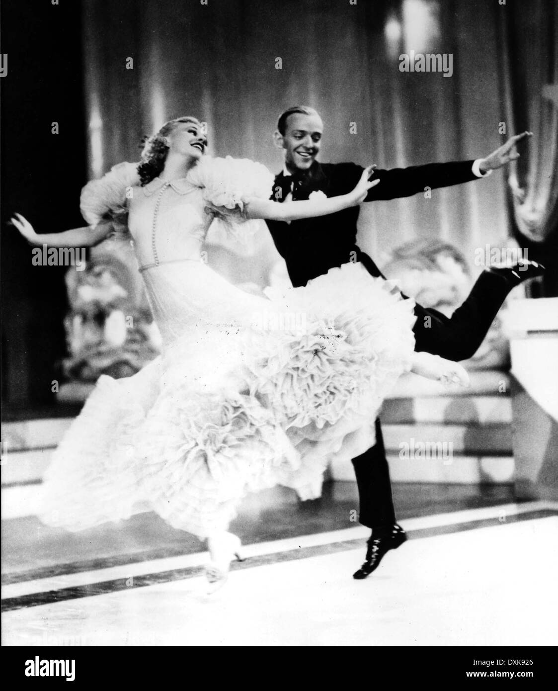 Swing Time Us1936 Ginger Rogers Und Fred Astaire Stockfoto