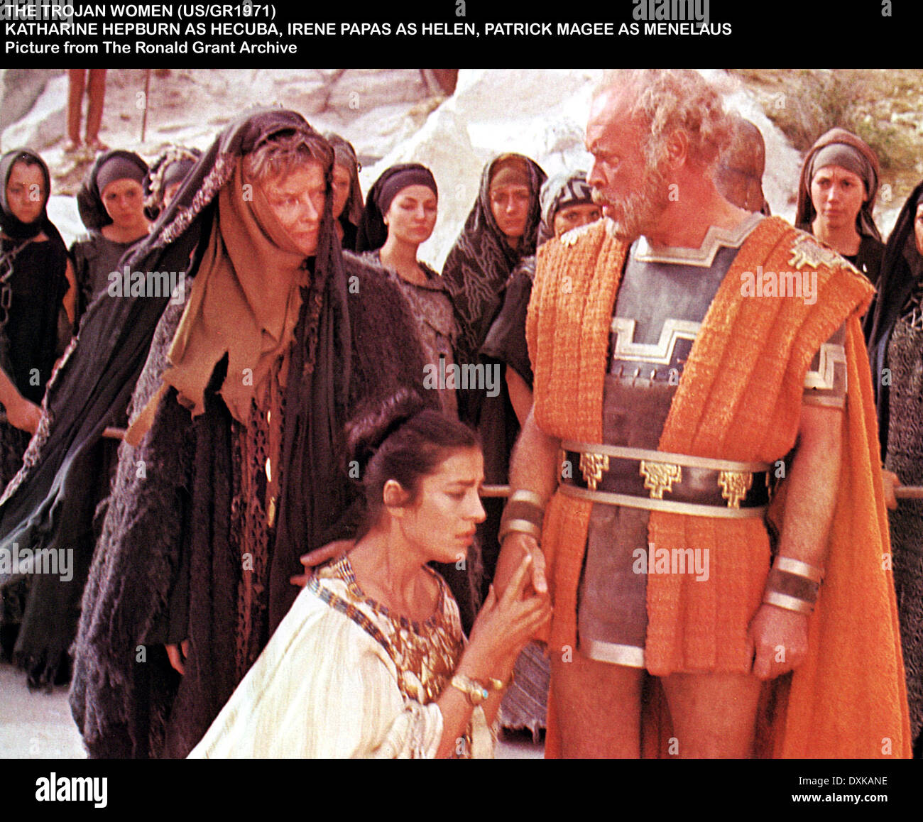 DIE TROERINNEN Stockfoto