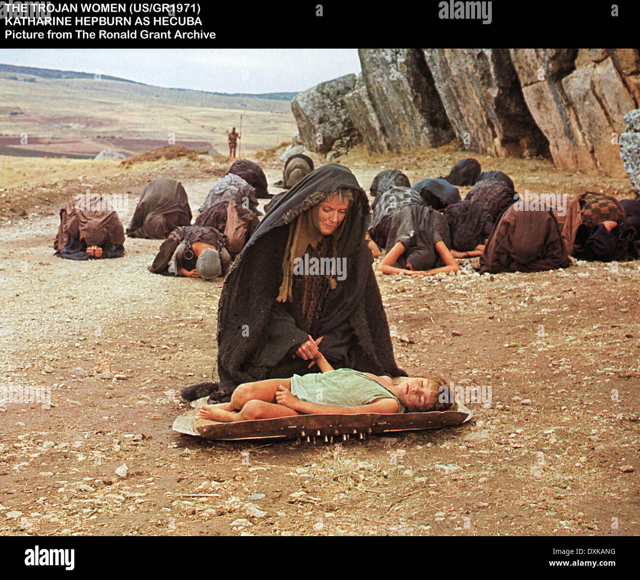 DIE TROERINNEN Stockfoto