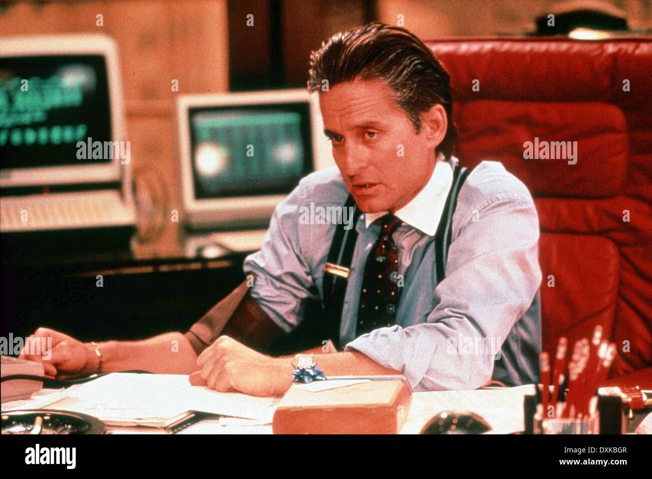 WALL STREET (US1987) C20TH FOX MICHAEL DOUGLAS ALS GORDON GEK Stockfoto