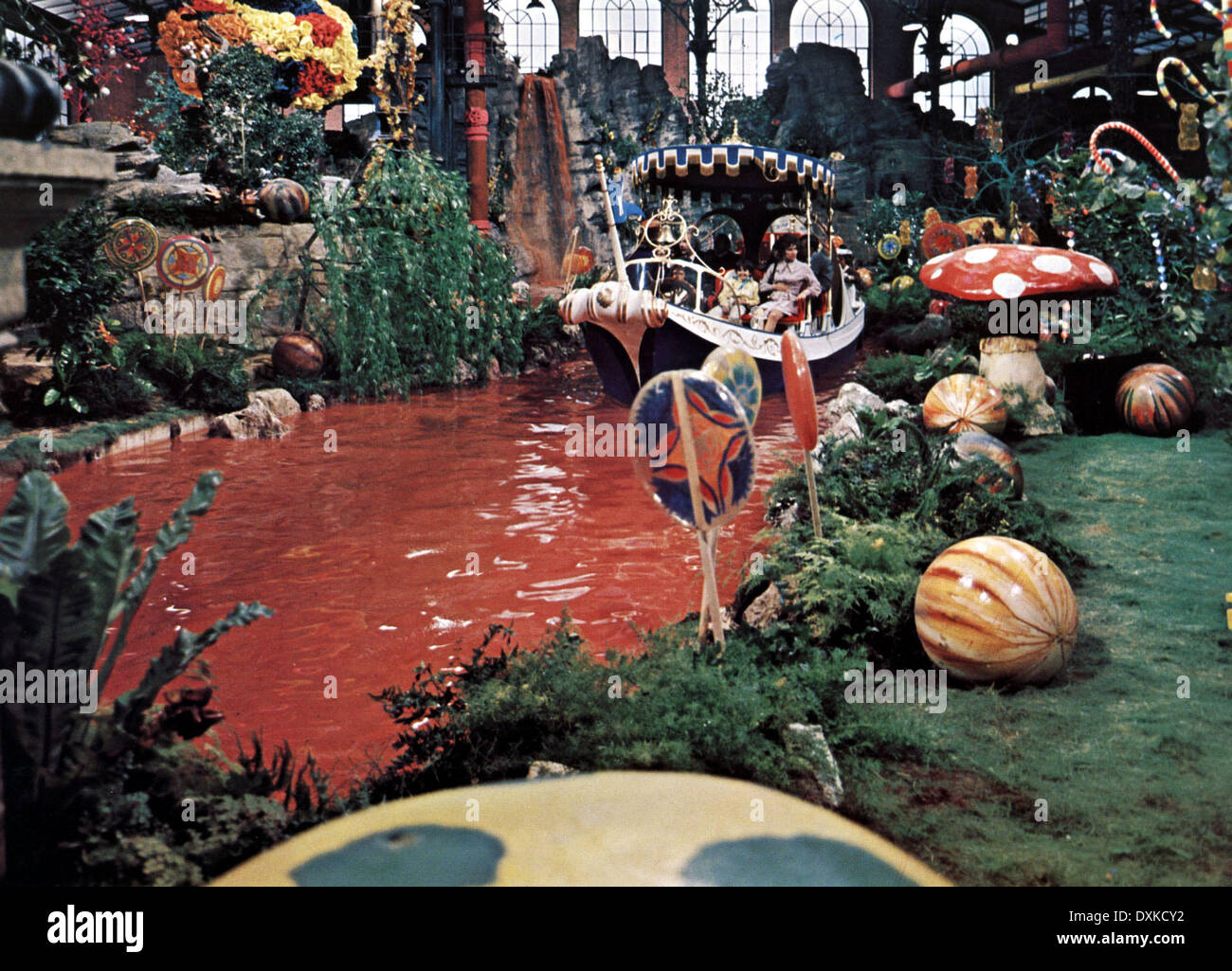 WILLY WONKA UND DIE SCHOKOLADENFABRIK Stockfoto
