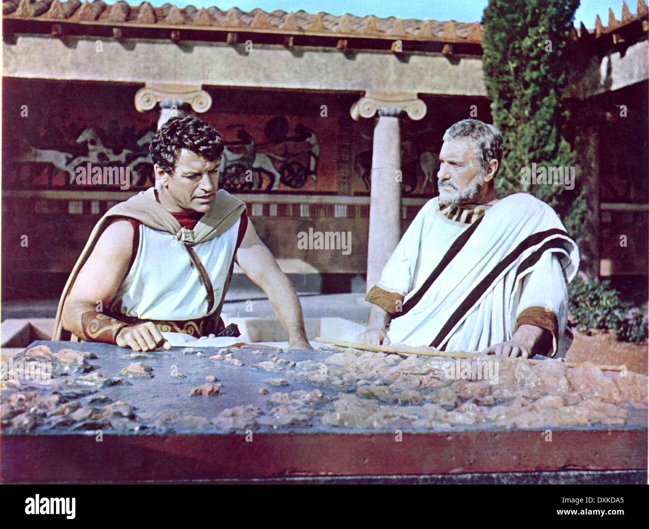 DIE 300 SPARTANER Stockfoto