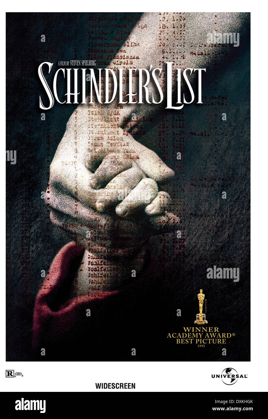 SCHINDLERS LISTE Stockfoto