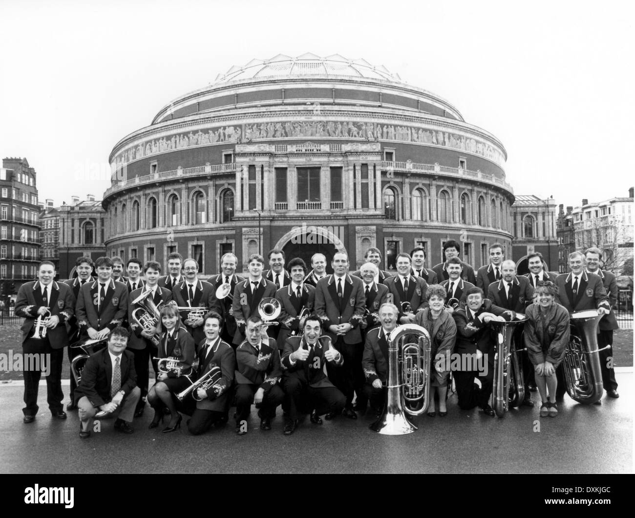 BRASSED OFF Stockfoto