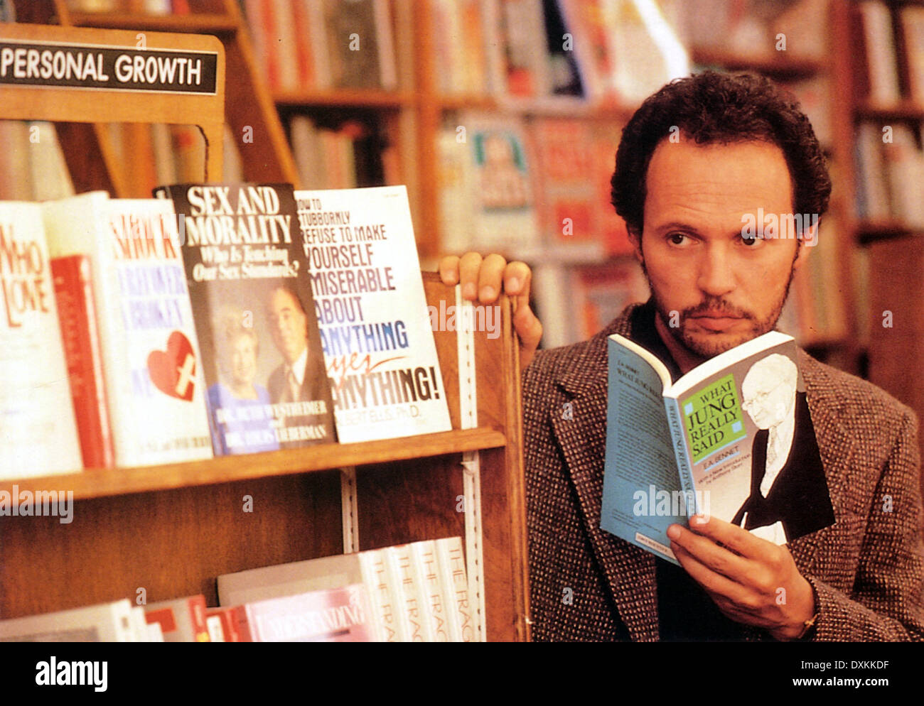 BILLY CRYSTAL, ALS HARRY SALLY TRAF, 1989 Stockfoto